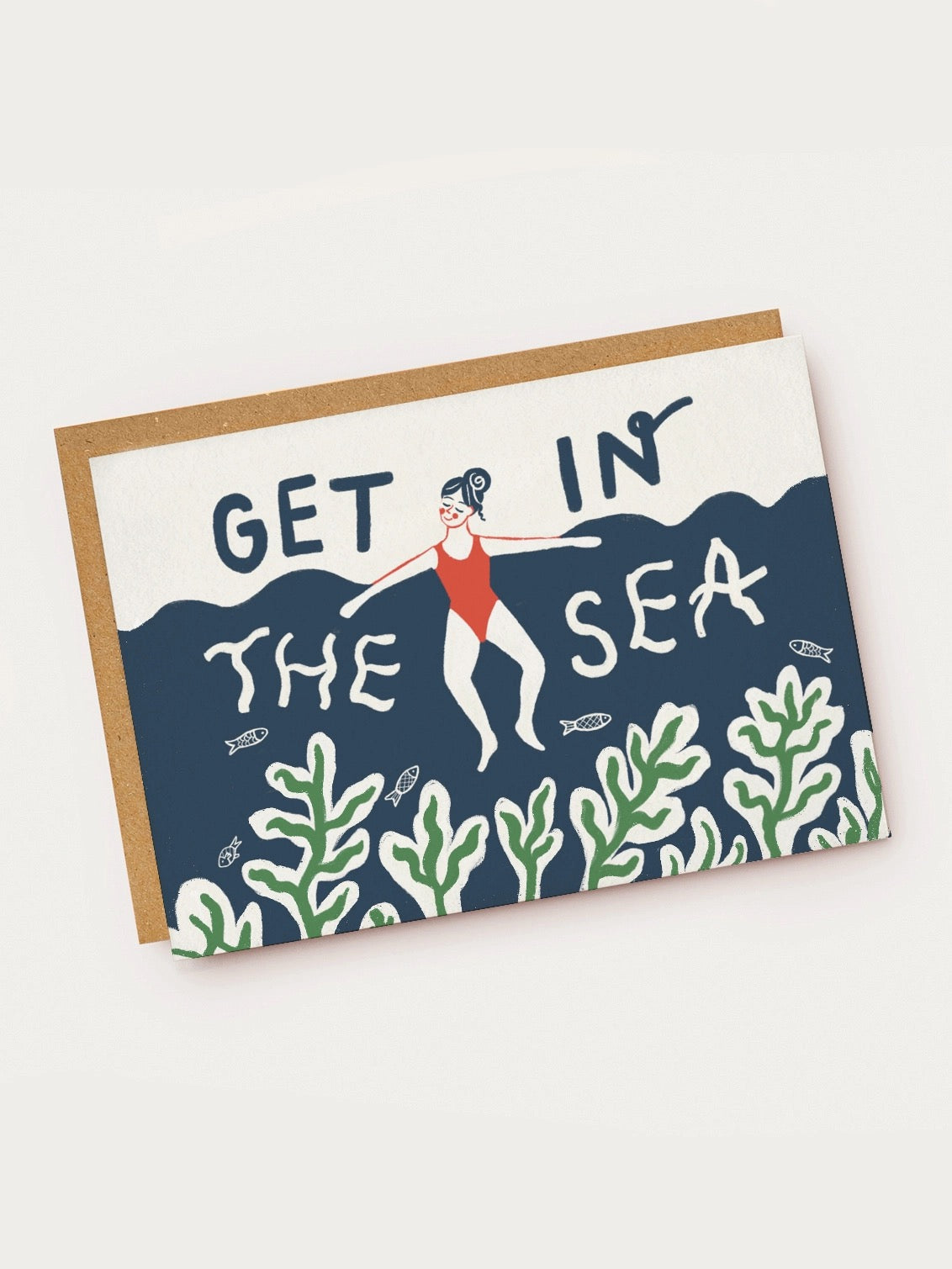 Get In the Sea Card