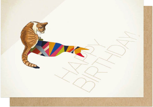 Cat, Walking Shadow Series Card