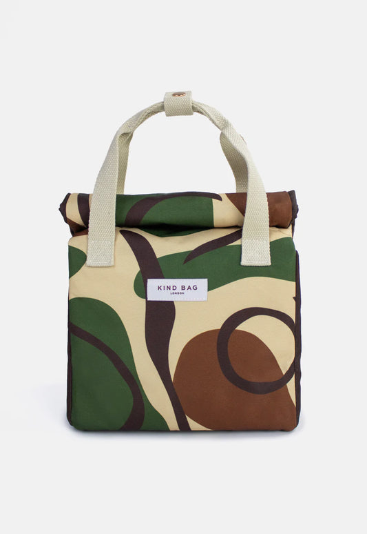 Organic Shapes Lunch Bag