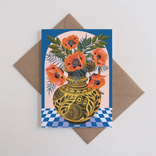 Oenochoe Greeting Card