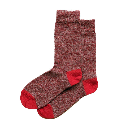 ROVE Plain Poppy Colour Socks