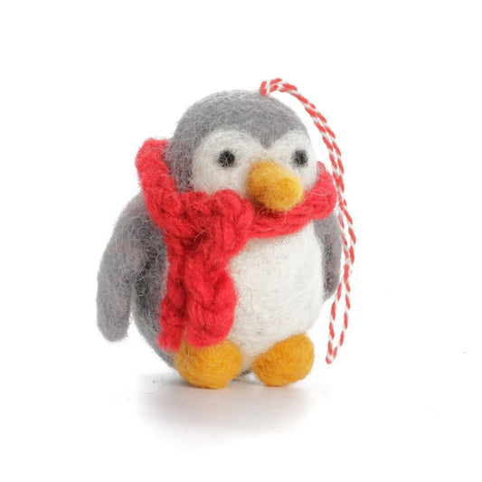 Small Penguin With Scarf