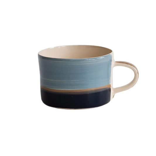 Musango Mugs Tri-Colour Horizon Blue