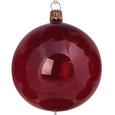 Large Glass Bauble 10 cm - (Store pick up only)
