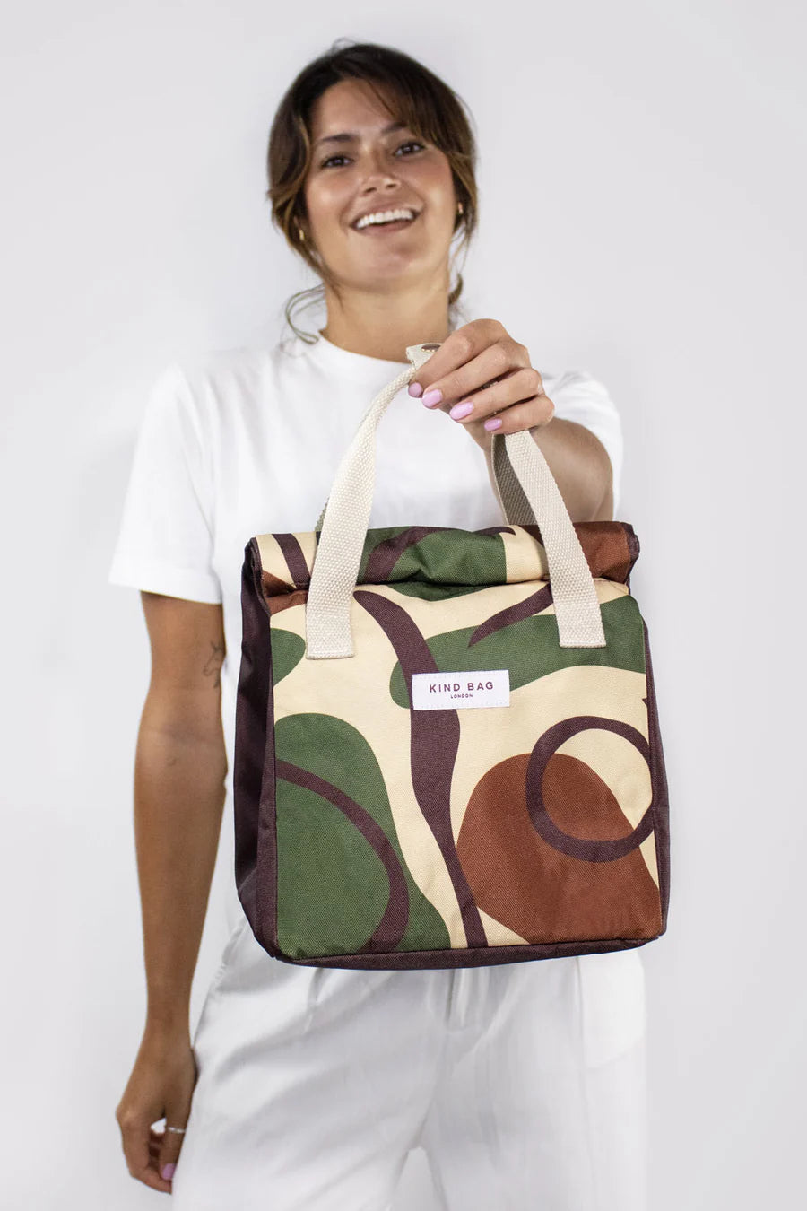 Organic Shapes Lunch Bag