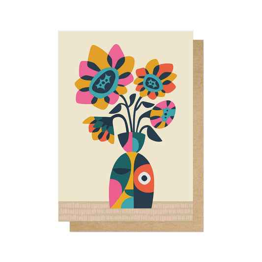 Sunflower Greetings Card