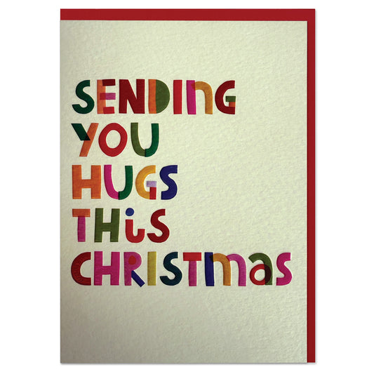 Sending You Hugs This Christmas Card
