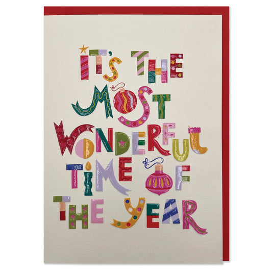 It’s The Most Wonderful Time Of The Year Christmas Card
