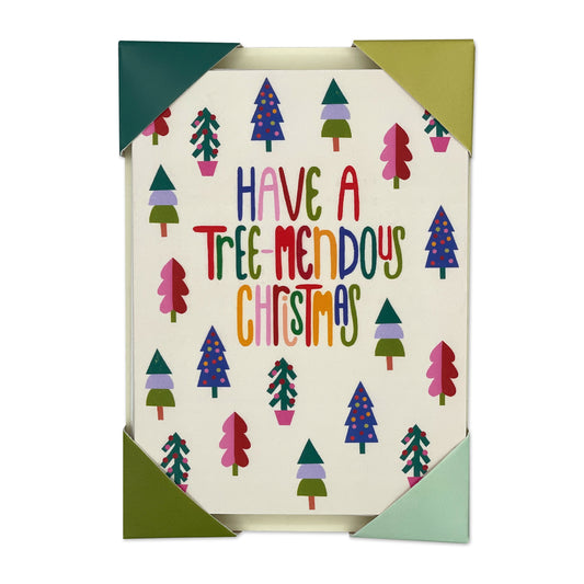 Have A Tree-mendous Christmas Card: Pack Of 6
