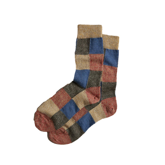 ROVE Colour Patchwork Socks Multi