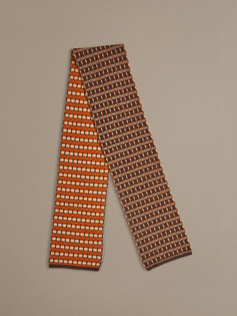 Boro Scarf in Brown