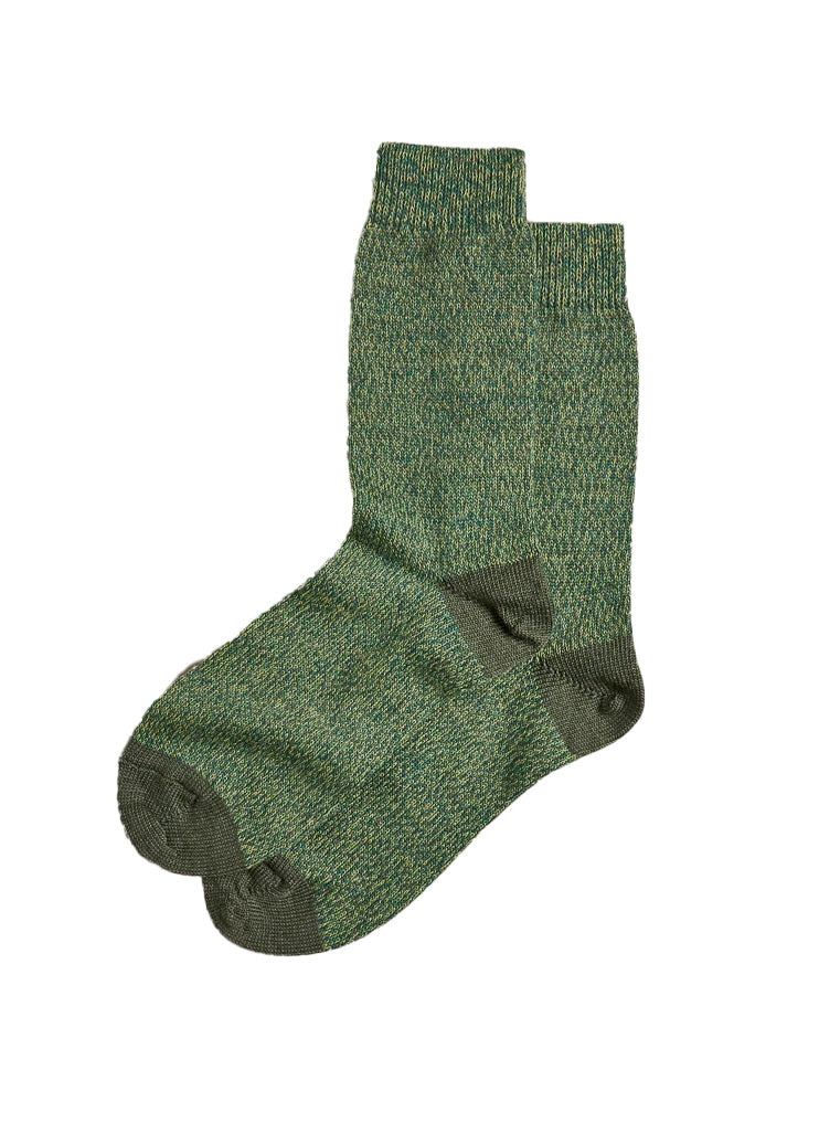 ROVE Plain Green Socks