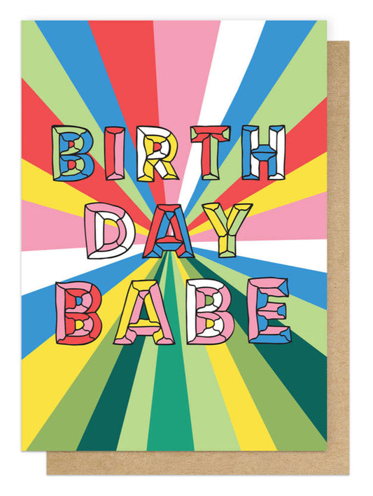 Birthday Babe Card