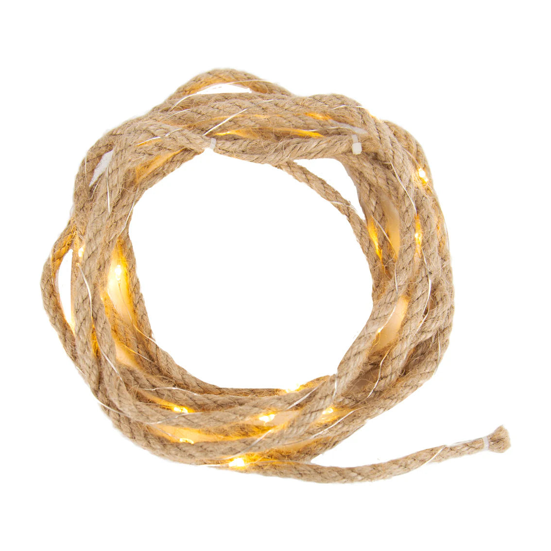 Rustic Rope String Lights
