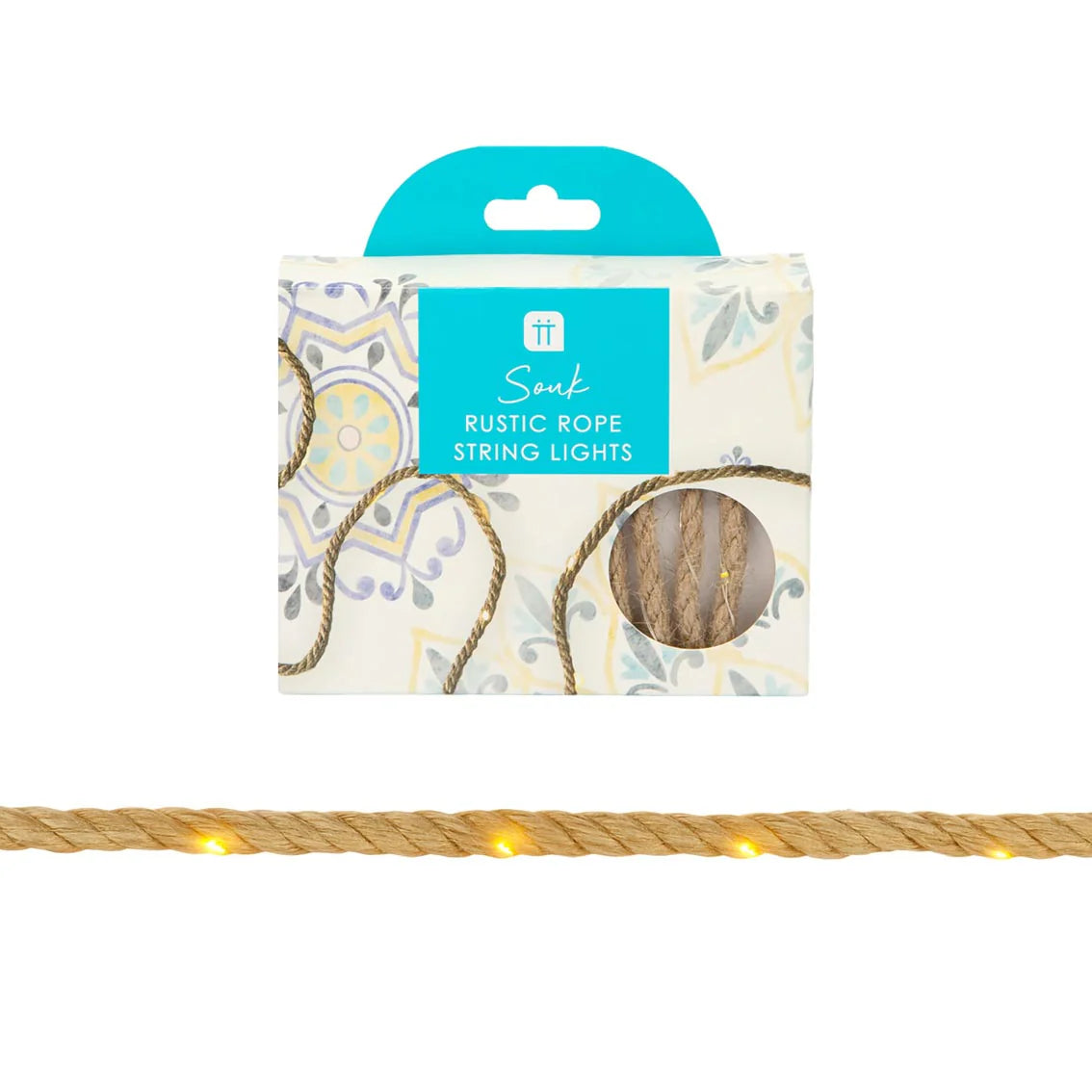 Rustic Rope String Lights