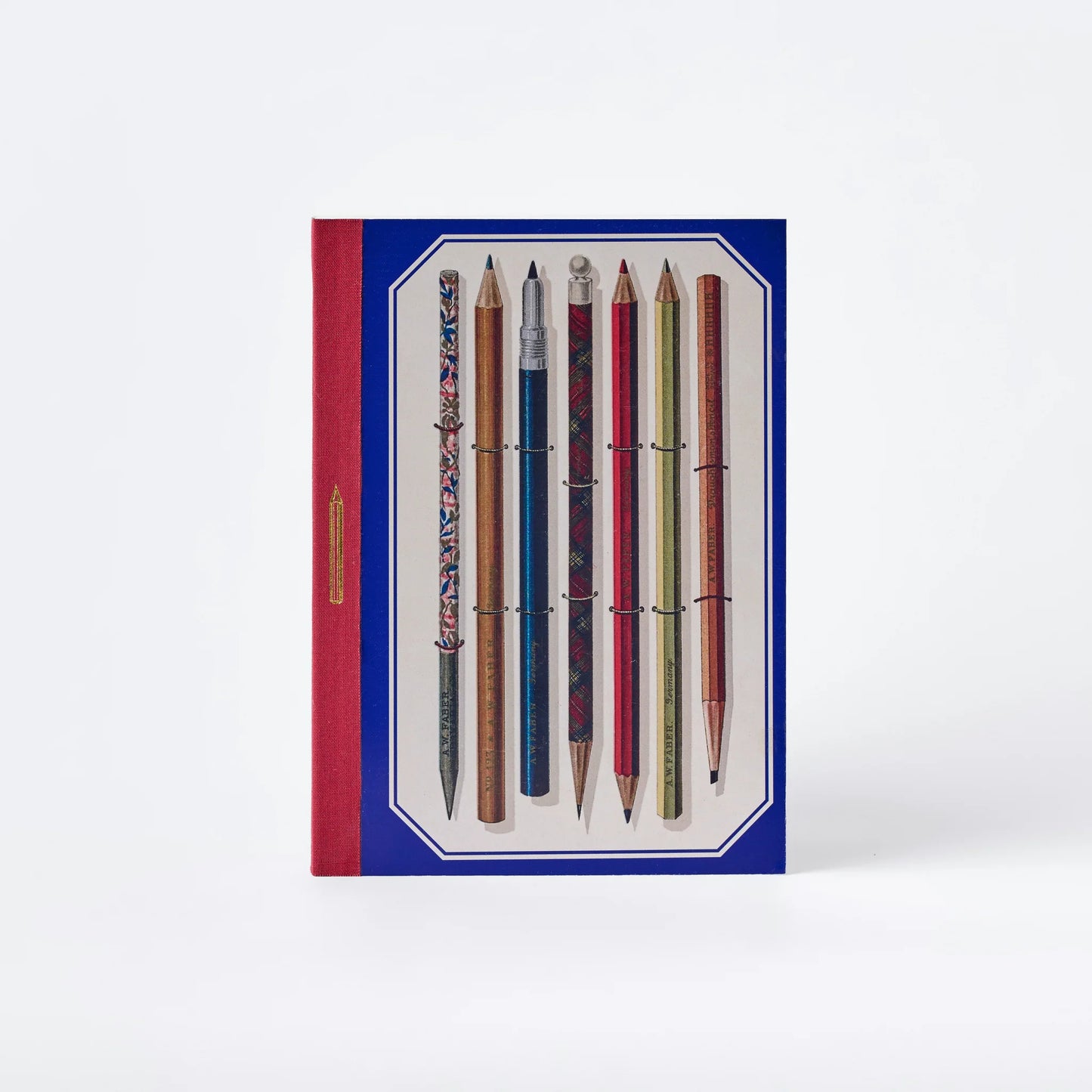 Vintage Pencils A5 Journal