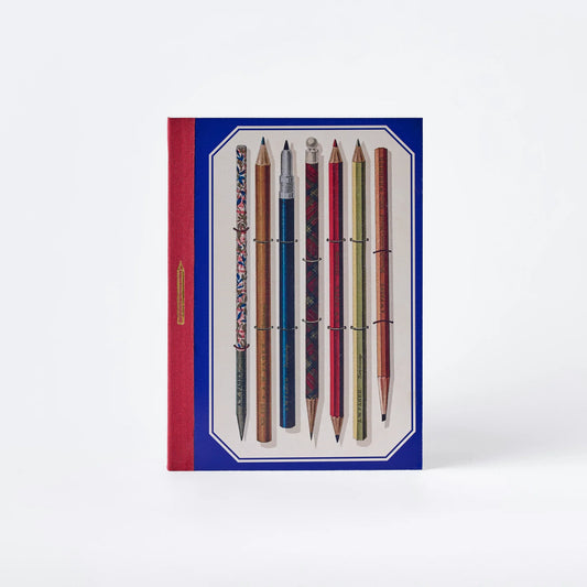 Vintage Pencils A5 Journal