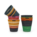 Seagrass Waste Paper Basket (mixed colours)