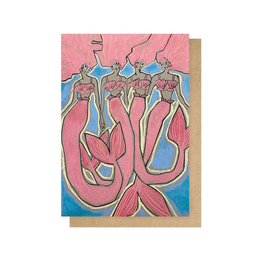 Mermaids Greetings Card