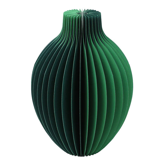 Twilight Honeycomb Green Vase