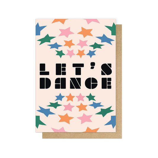 Let's Dance Card
