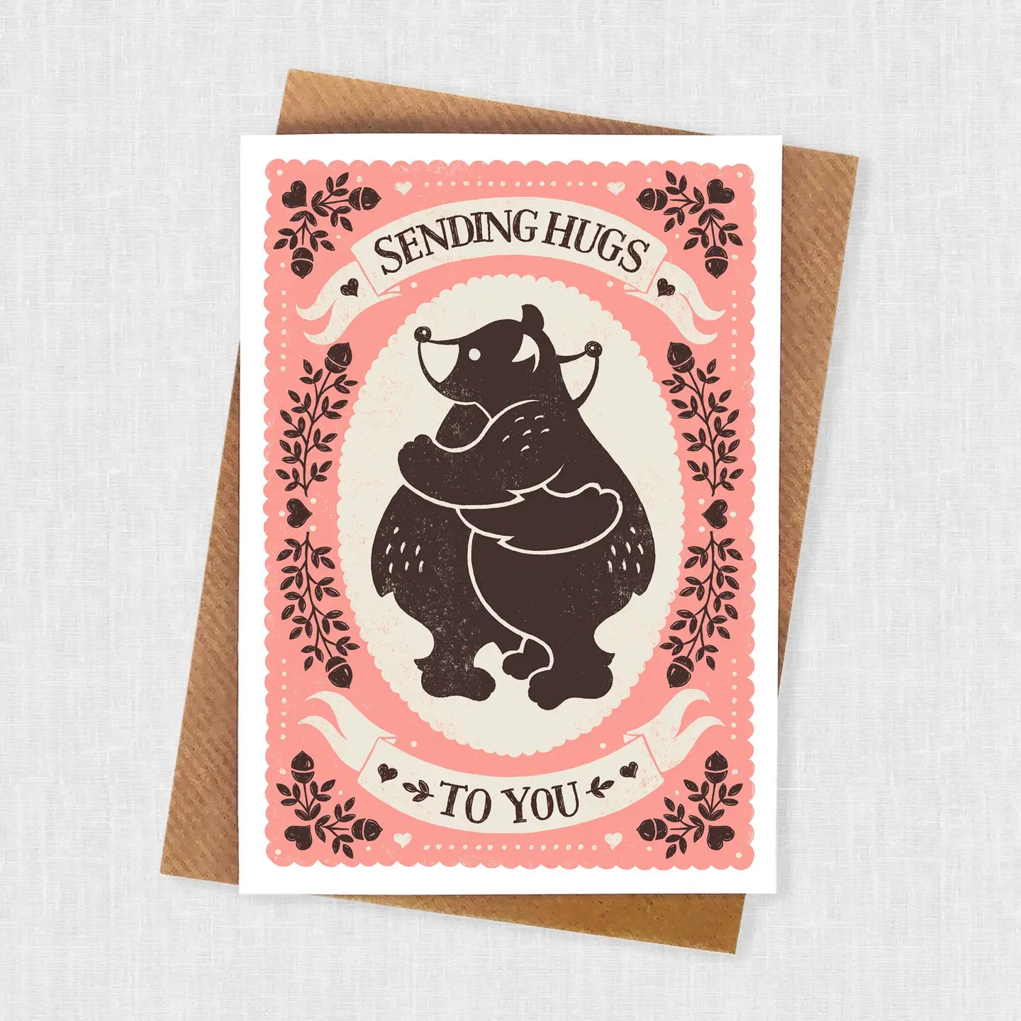 Bear Hugs Greeting Card