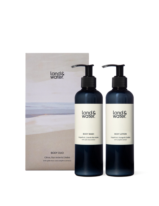 Land & Water Citrus, Star Anise & Linden Body Duo