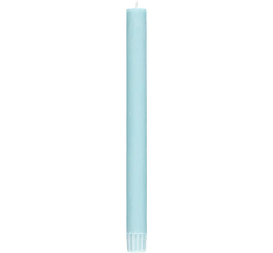 Powder Blue Dinner Candles