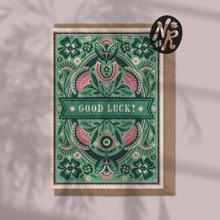 Good Luck Greetings Card