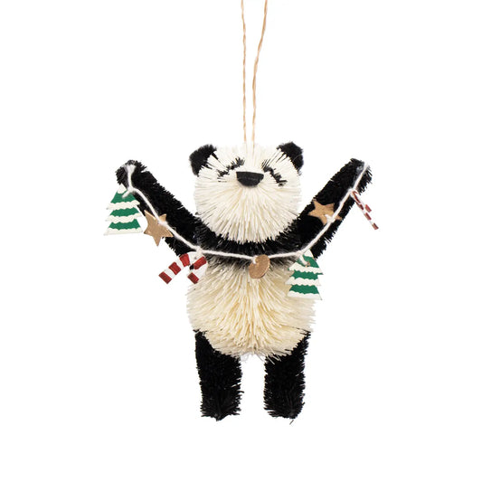 Bristle Panda Decoration