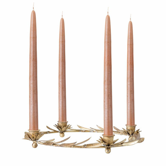 Leonetta Brass Advent Candle Holder