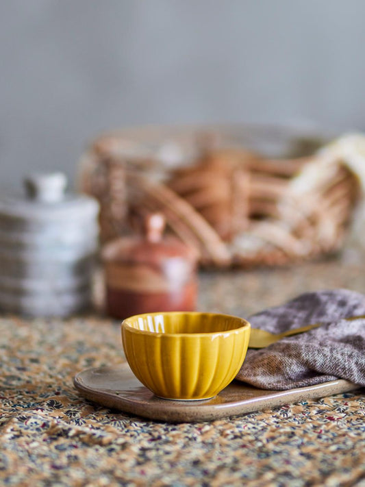 Latina Yellow Stoneware Bowl