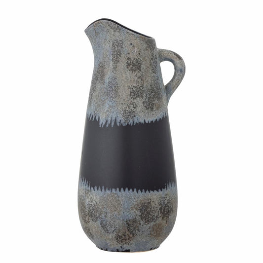 Khumo Black Stoneware Vase