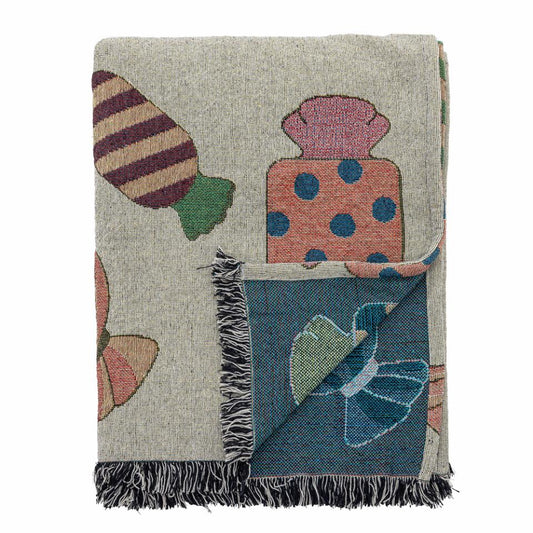 Caramella Recycled Cotton Throw