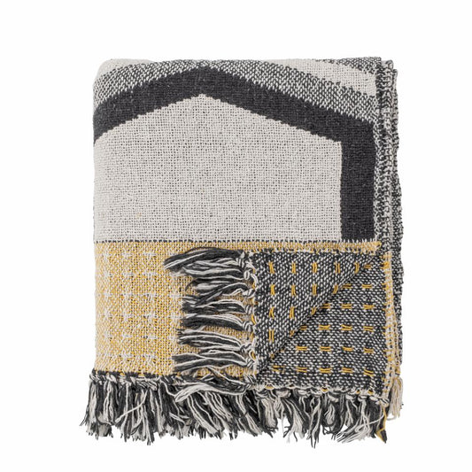 Annli Grey Recycled Cotton Throw