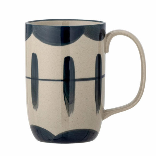 Allium Blue Stoneware Mug