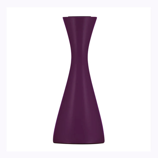 Purple Doge Wooden Candlestick