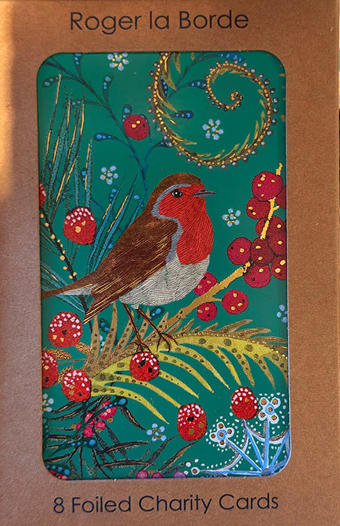 Red Robin Charity Christmas Card Pack (8)