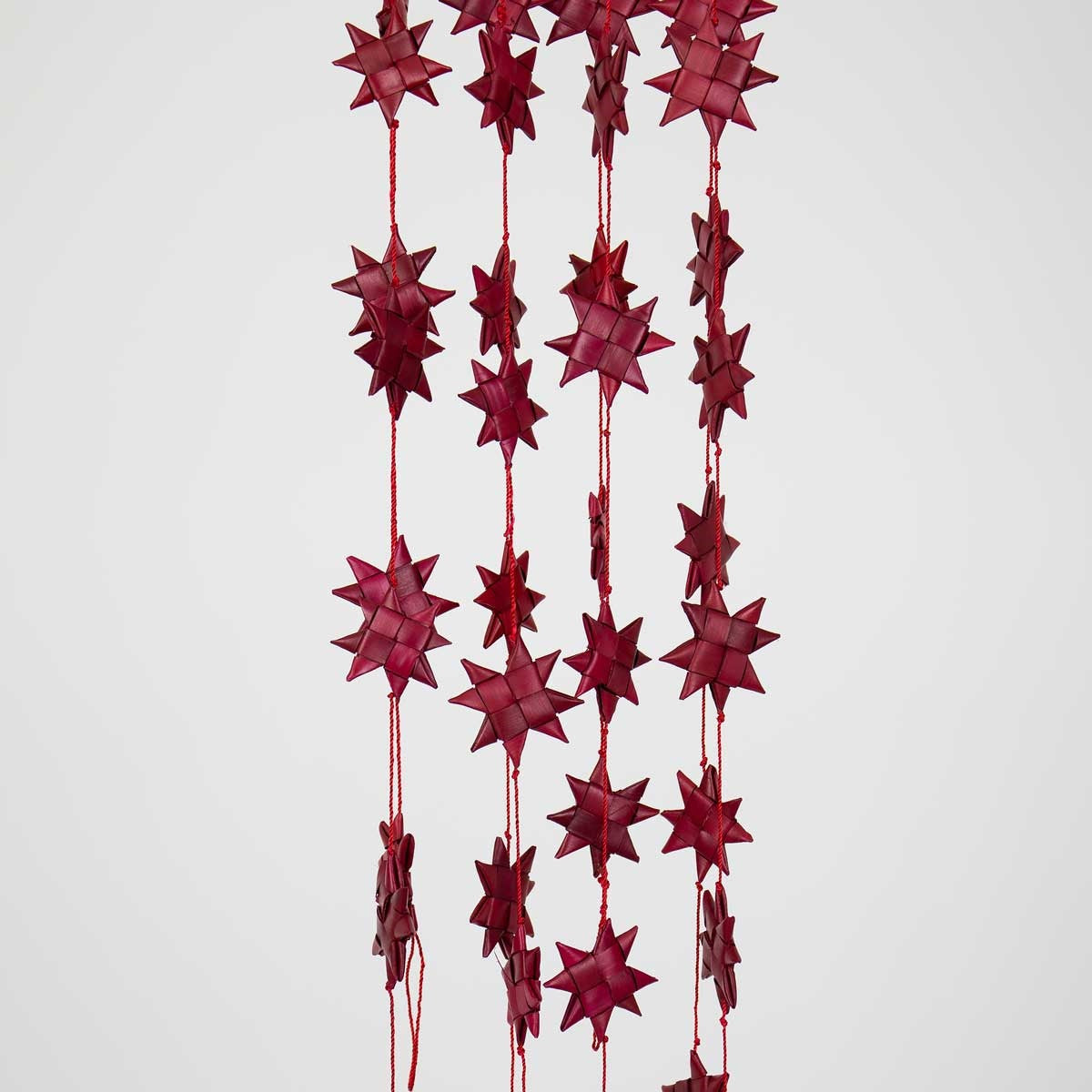 Stars On A String Garland XL  - Red