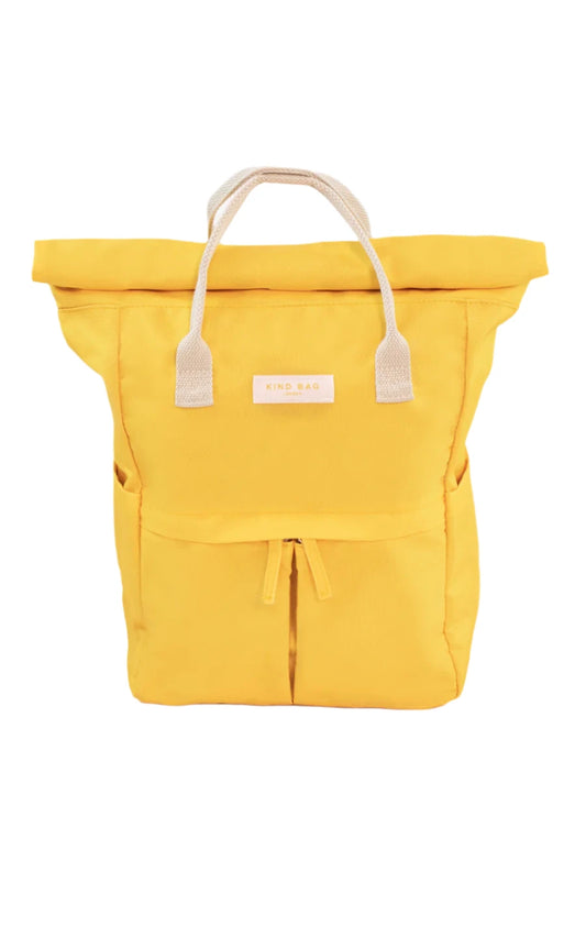 Tuscan Sun Yellow Medium Back Pack